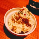 焼き鳥 鳥抱月 - 自家製ポテトサラダ