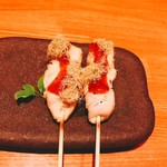 ササミ梅肉焼き