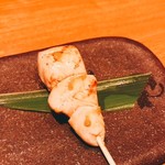 焼き鳥 鳥抱月 - ササミわさび焼き