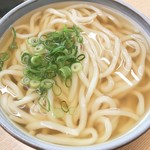 まるふくうどん - かけうどん