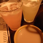 芭李呑 - カクテルマッコリと黒豆マッコリ