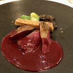 ラ クレリエール - 仔鳩のローストとモリーユ茸のアラクレーム