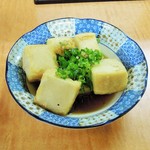 小芝 - 揚げ豆腐