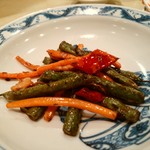 飄香 麻布十番本店 - インゲンの四川漬け物炒め