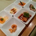 飄香 - 前菜6種盛り合わせ