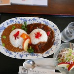 Wカレー780円…毎月第2日曜日に20食限定です