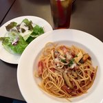 モディッシュカフェ - パスタセットA
            トマトとナスのアラビアータ
