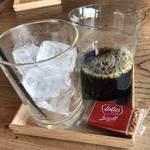 そば舎 あお - アイスコーヒー