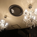 夜景・個室・イタリアン クルミ - ☆個室席のシャンデリア(^O^)☆