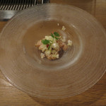 お肉屋 けいすけ 三男坊 - ミノのサラダ仕立て