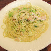 炉端イタリアン ICORIBI 堂島 - 【ランチ】 秋鮭とブロッコリーのクリームパスタ　
