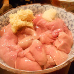 鳥重 - レバー刺し