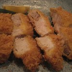 塩梅 - 特上ロースかつ断面（2011年7月）