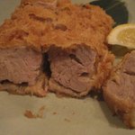 塩梅 - 特上ひれかつ断面（2011年7月）