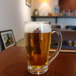 雪の下精進茶寮 - ヱビスビールジョッキ