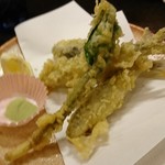 設楽 - 1804外せない！小鮎天！行者大蒜も