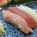 Takezushi - 上寿司2000円の大トロ・マグロ・剣先烏賊