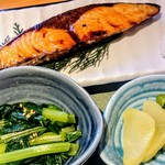 大山鶏と鮮魚 居酒屋 まいか - 日替わり焼魚御膳（米香 アトレ上野店）