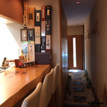 いっ木 - カウンター席