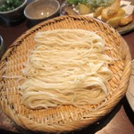 根津 釜竹 - うどんの肌理