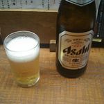 Menshouno Kokorotsukushi Tsurutontan - 中瓶ビール 650円 2018年04月