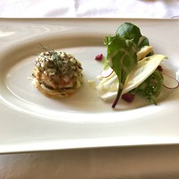 オーベルジュ・ドゥ・オオイシ - 私の選んだ前菜は、白子のソテー   