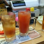 串かつ おおえす - ドリンクも安い～( ; ゜Д゜)