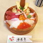 海鮮すし 海花亭 - 八色海鮮丼1980円