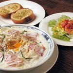 ポップコーン - 茹で上げパスタ･ランチ\850は、アーリオオーリオ系ソース系スープ系あんかけ系の日替わりでドリンクサービス!!