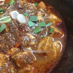 申手延麺 - 具だくさんです