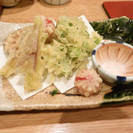 旬野菜の天婦羅