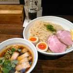 櫻井中華そば店 - 特製つけそば大盛り