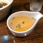 櫻井中華そば店 - 割りスープ