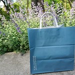 アテスウェイ - ブルーグレーのショップバッグ