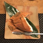 酒囲屋本店 - 団扇海老（塩茹で）①