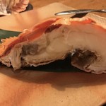 酒囲屋本店 - 団扇海老（塩茹で）②