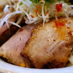 BASSO - 油そば・中盛（800円）
      