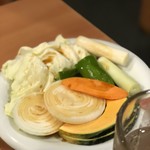 Genki Shichirin Yakiniku Gyuu Shige - 焼き野菜