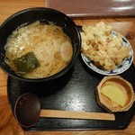 元祖白石うーめん処なかじま - かき揚げうーめん