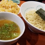 麺屋 六感堂 - 冷たい！！雲丹ざる＋雲丹と小柱の炊き込みご飯（限定チャコ飯）