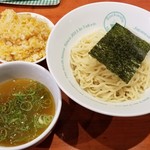 麺屋 六感堂 - 冷たい！！雲丹ざる＋雲丹と小柱の炊き込みご飯（限定チャコ飯）