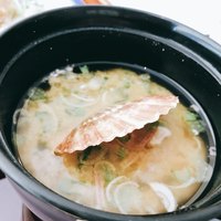 杜氏賛歌 - 帆立のお味噌汁