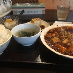 揚州達人 - 麻婆豆腐ランチ