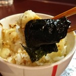 らーめん 五ノ神精肉店 - 旨いけど、茶碗が小さい