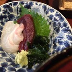 玉ゐ 本店 - ランチ丼1400円(税込)のお刺身