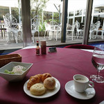 レストラン レジーナ - サラダ、パン、スープ　2018.4