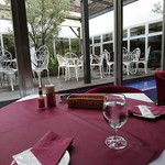 レストラン レジーナ - テーブル席から見える風景　2018.4