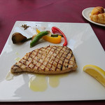 レストラン レジーナ - 大西洋産メカジキのグリル 2018.4