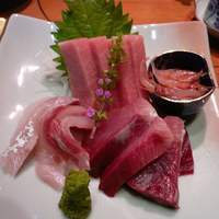 鮨菜旬炉料理 笑和 - 刺身アップ