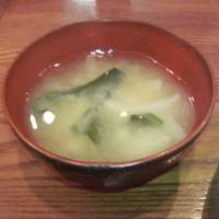 洋食 ヨコオ - 福島6"Restaurant YOKOO"「日替りランチ」750円の味噌汁